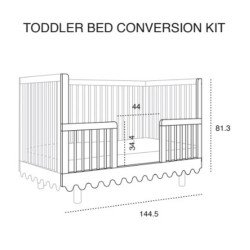 Cuna Transformable Moss Lacada