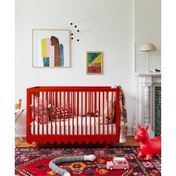 oeuf transformable crib moss red Best Price Online