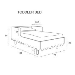 Cama para Niños Moss