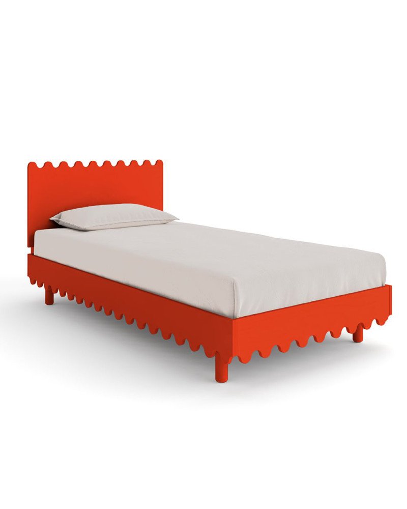 oeuf Cama Moss rojo