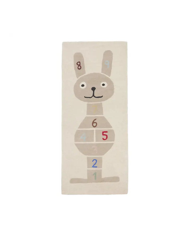 OYOY LIVING DESIGN Rabbit Hopscotch Rug Best Price