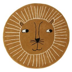 OYOY LIVING DESIGN Lion Rug - Caramel Best Price