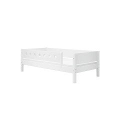 FLEXA White bunk bed w. straight ladder-shipment free