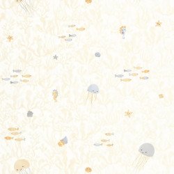 CASADECO wallpaper COMPANIONS OF THE SEA naturel