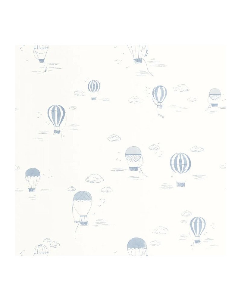 CASADECO papel pintado BALLOONS IN THE CLOUDS antracita