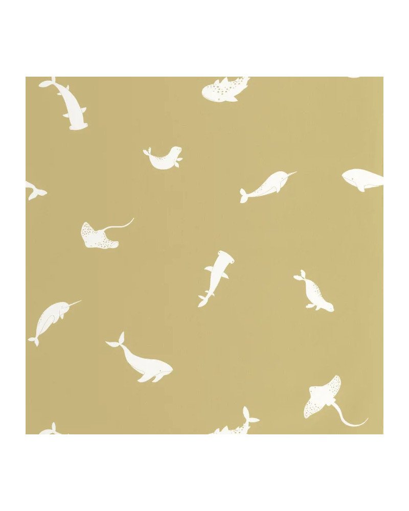 CASADECO wallpaper POETIC SEA olive