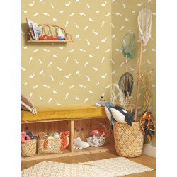 CASADECO wallpaper POETIC SEA olive