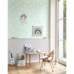 CASADECO papel pintado POETIC SEA azul claro