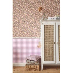 CASADECO wallpaper VICHY beige rosé