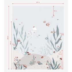 LILIPINSO wall mural Seabed Best Price Online