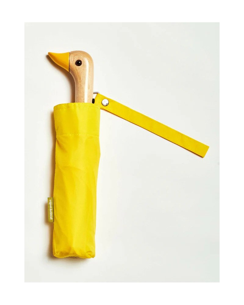 YELLOW ECO-FRIENDLY COMPACT UMBRELLA