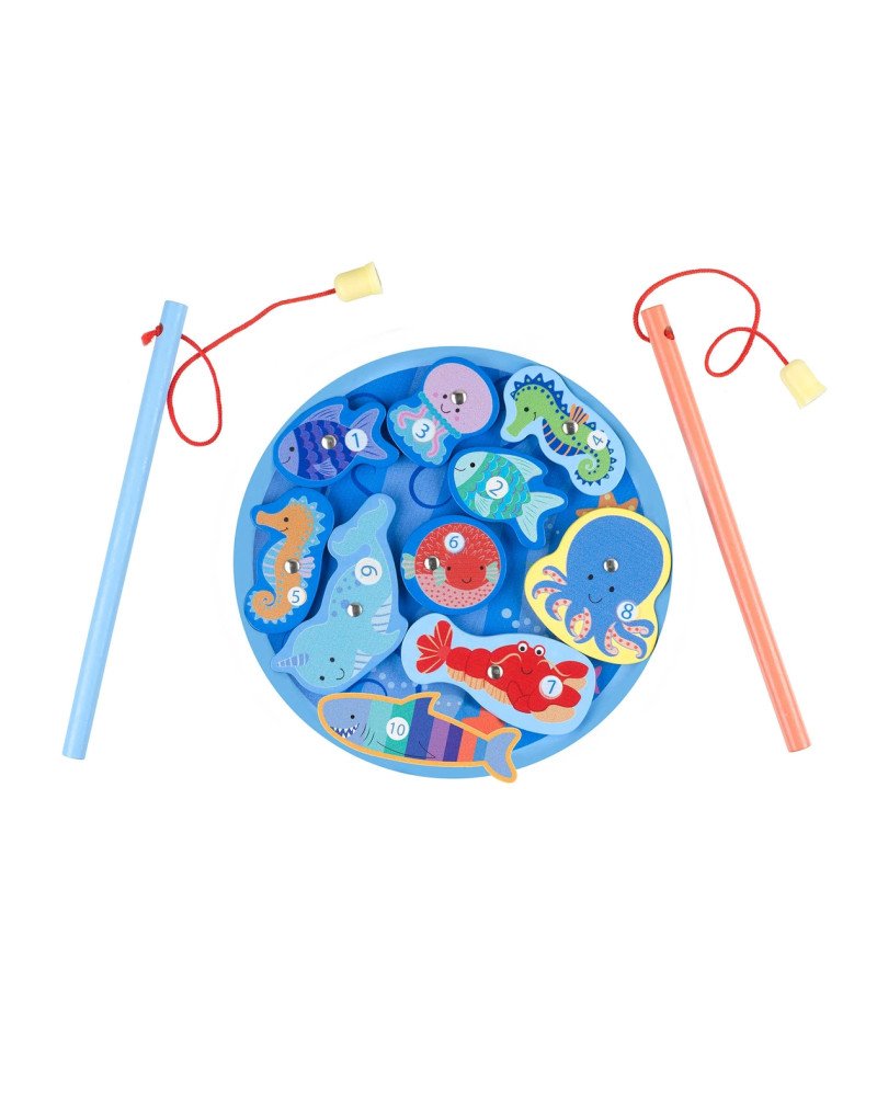 Orange Tree Toys - Gioco Di Pesca Magnetico In Legno