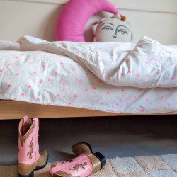 Completo Letto singolo Neon Pink Heart