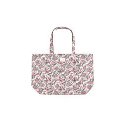 Louise Misha Bolso Beverly - Totebag - flores - blanco - rosa - verde - Large