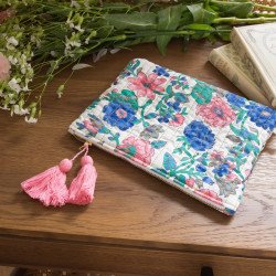 Louise Misha Domina Pouch – Fiori - Borsetta Domina – Fiori - Estate Blu