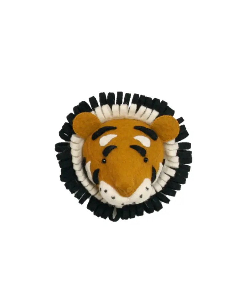 Mini Tiger Head - Fiona Walker England