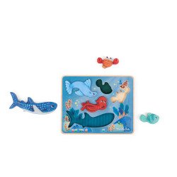 Puzzle sensoriale Avventure di Paulie Moulin roty