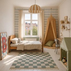 dekornik - Carta da parati French Diamonds with Stars