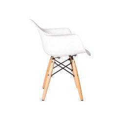 C&R EAMES daw arm chair for kids (white) 