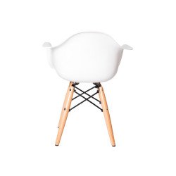 C&R EAMES daw arm chair for kids (white) 