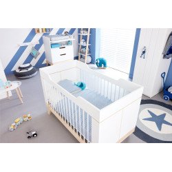 LIFETIME KIDSROOMS convertible cot 3 in 1 