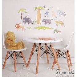 C&R EAMES table for kids (white) 