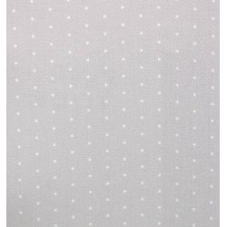 CASADECO fabric tiny polka dots pois (grey) 