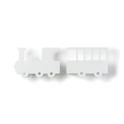 TRESXICS mensole treno (bianco)