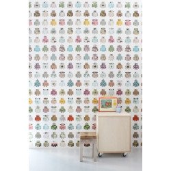 studio ditte - wall print wallpaper robot 