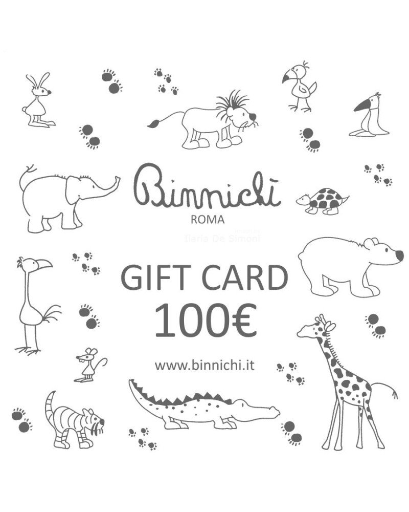 binnichi' gift card 100€ 