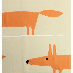 SCION tessuto d'arredo volpi mr fox applique (ginger)