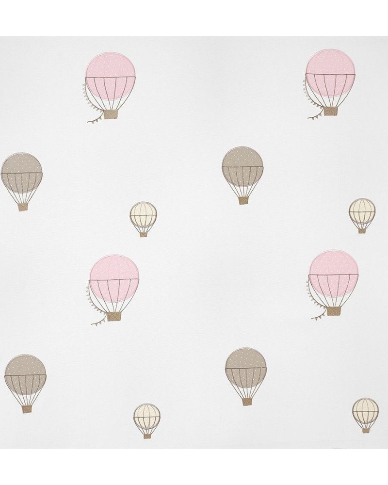 CASADECO embroidered fabric balloons montgolfieres brodees