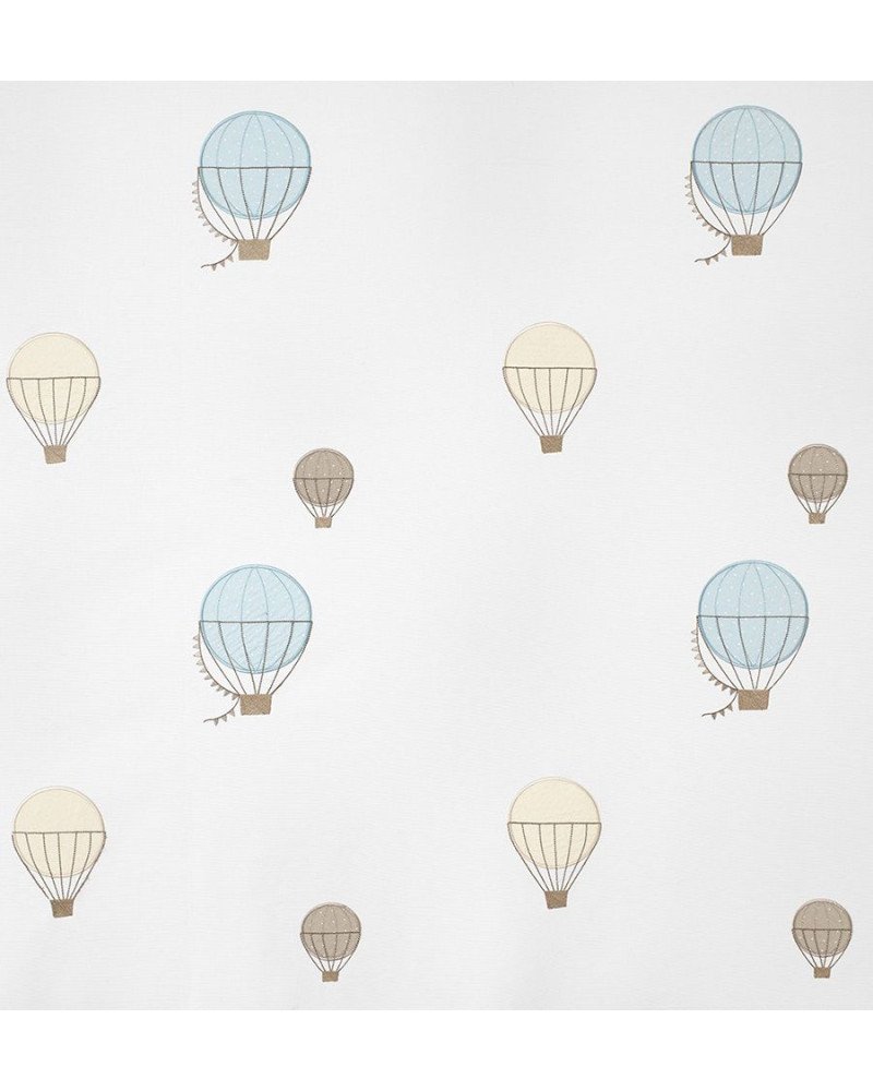 CASADECO embroidered fabric balloons montgolfieres brodees