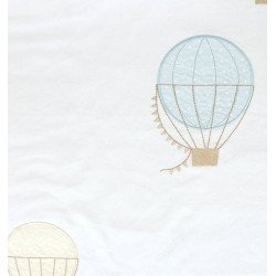 CASADECO embroidered fabric balloons montgolfieres brodees