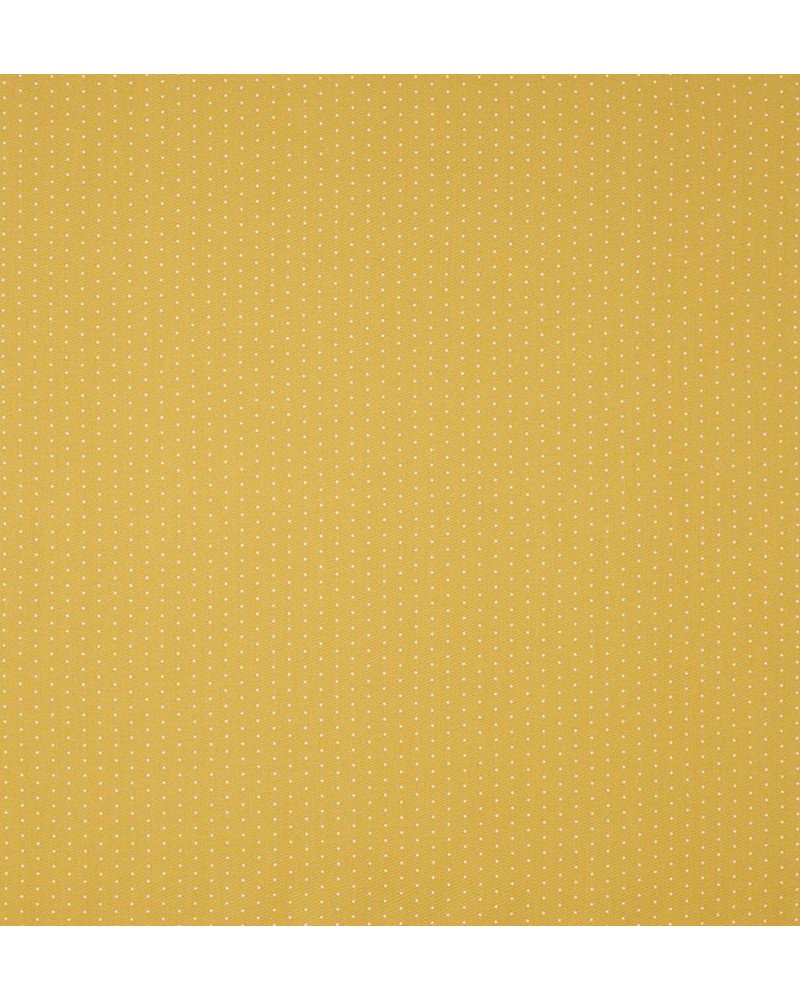 CASADECO fabric tiny polka dots pois mustard 