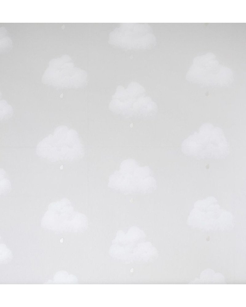 BARTSCH wallpaper cotton clouds (good morning grey) 