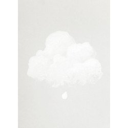 BARTSCH wallpaper cotton clouds (good morning grey) 