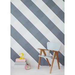 BARTSCH wallpaper vichy lovely gingham (almost black blue) 