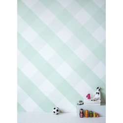 BARTSCH carta da parati vichy lovely gingham (fresh mint)