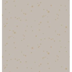 cole & son - wallpaper stars (linen/gold) 