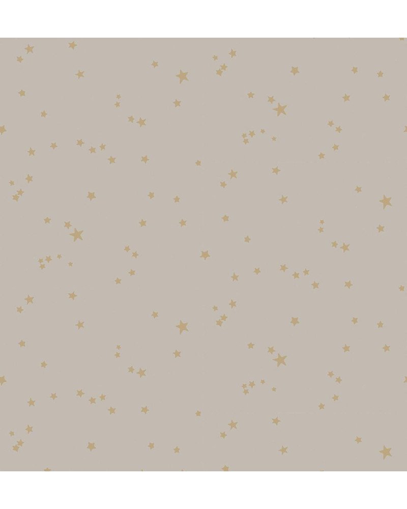 cole & son - carta da parati stars (linen/gold)