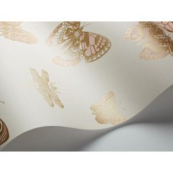 cole & son - carta da parati butterflies & dragonflies