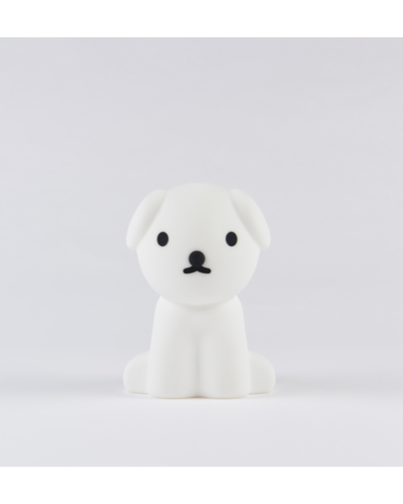 mr maria - snuffy dog first light lamp rechargeable & dimmable