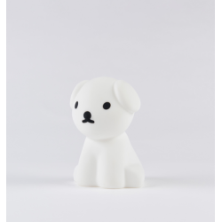 mr maria - snuffy dog first light lamp rechargeable & dimmable