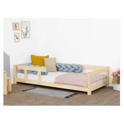 BENLEMI letto montessori study (naturale oliato)