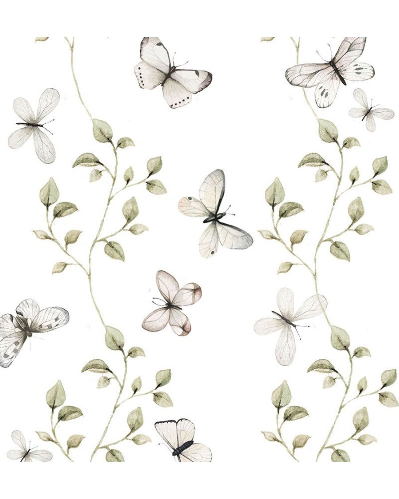 dekornik - wallpaper butterflies having fun 