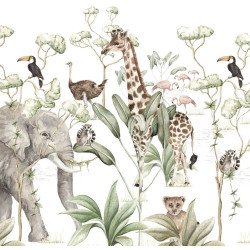 DEKORNIK murale in carta da parati savanna
