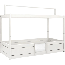 LIFETIME KIDSROOMS letto evolutivo 3 in 1 con tetto in tessuto
