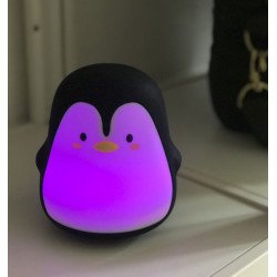 FILIBABBA lampada led pinguino in silicone