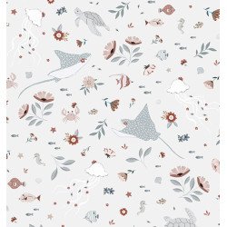 LILIPINSO wallpaper ocean flowers 